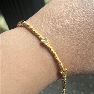 Elegant Gold Butterfly Bracelet